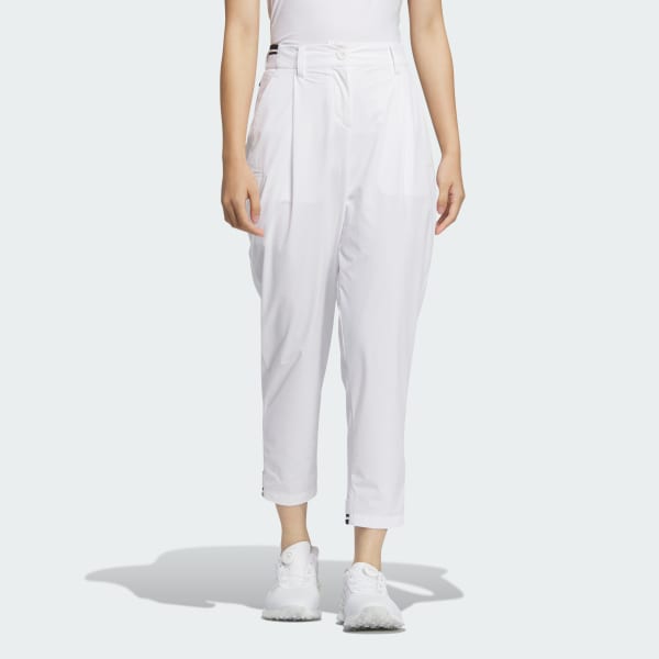 White 라이트웨이트 스트레치 카고 앵클 팬츠