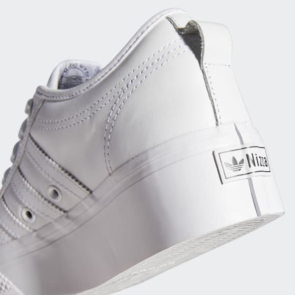 adidas white platform sneakers