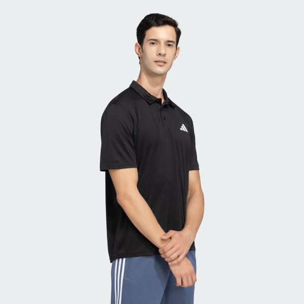 Black POLO TEE