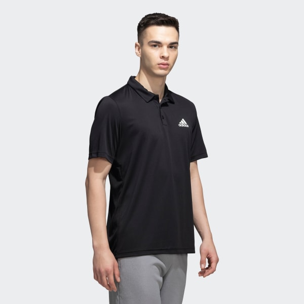 Black Training Polo Shirt