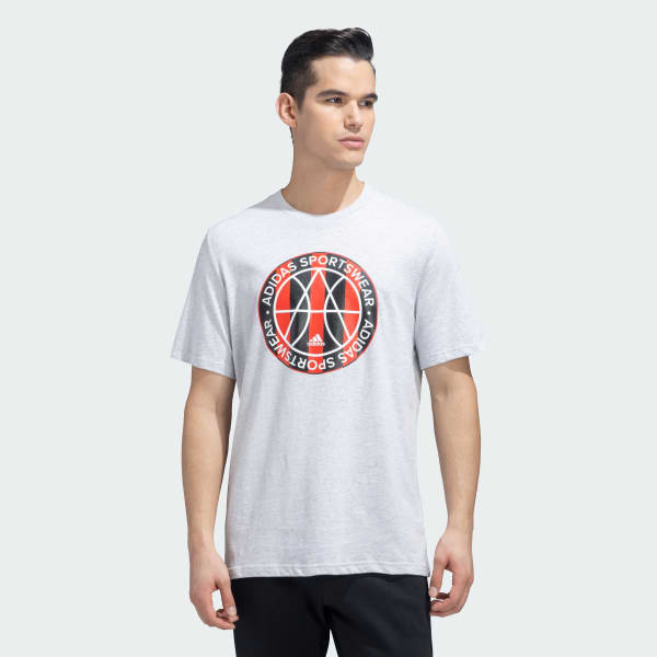 Grey TIRO EMBLEM TEE