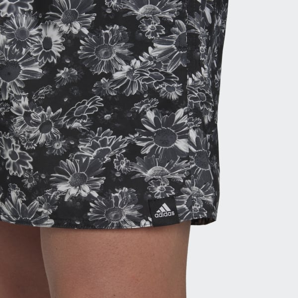 cerná Plavecké šortky Short Length Graphic (unisex) MIR77