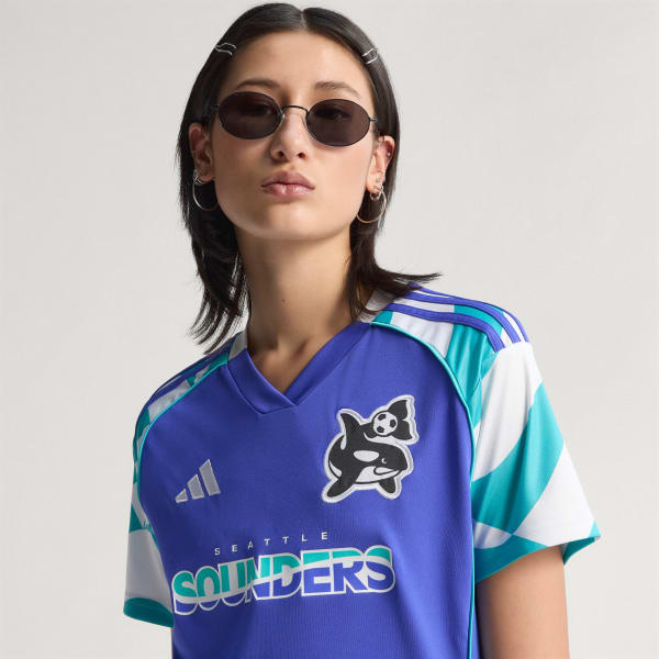 adidas Seattle Sounders FC 2025 Archive Jersey - Blue | Free