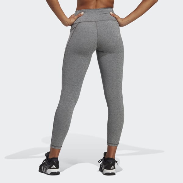 adidas Womens Optime Stash Pocket High Waisted 7/8 Tights : :  Clothing, Shoes & Accessories