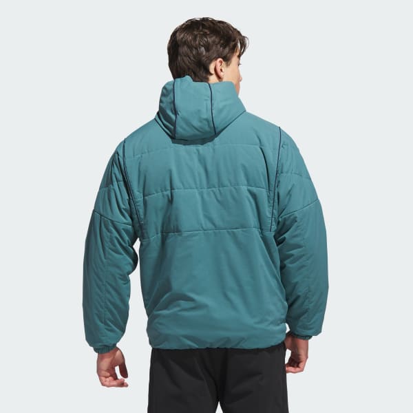 可愛いクリスマスツリーやギフトが！ Beyond adidas Twistweave Jacket Loose Filled Half-Zip ジャケット・アウター
