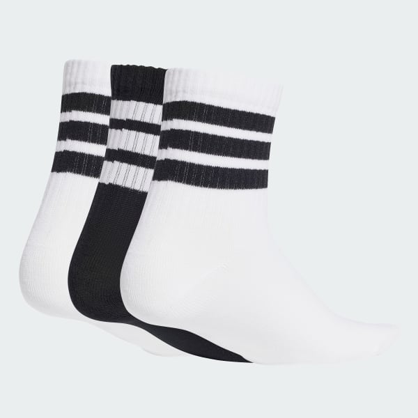 White Ribbed Socks 3 Pairs Kids