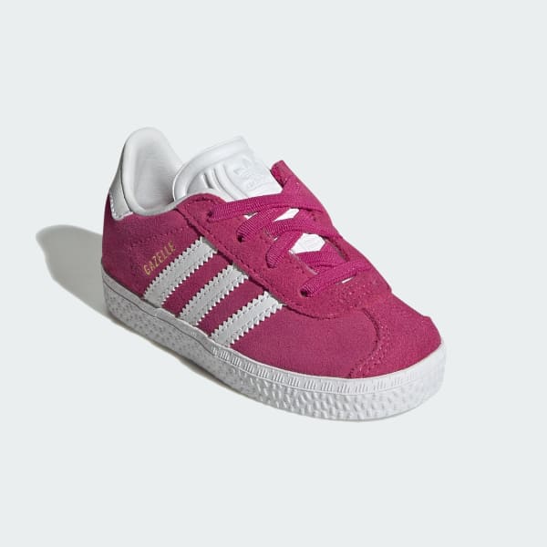 Pink adidas gazelle discount