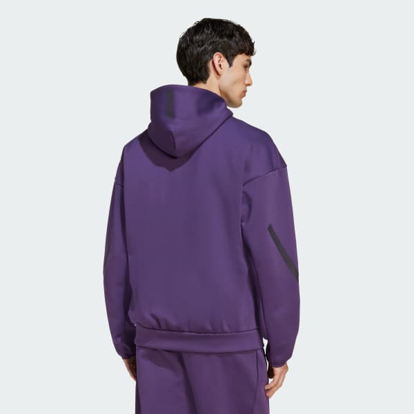 adidas サッカー用フードジャケット アディダス Z.N.E. フルジップ フード付きトラックジャケット
