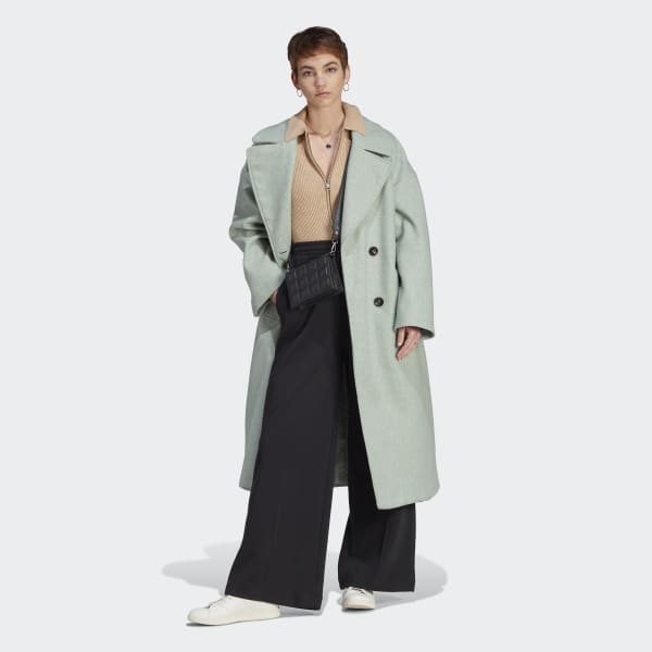 Preto Calça Pintuck Premium Essentials Wide-leg