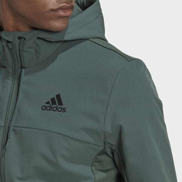 zelená Mikina COLD.RDY Training Full-Zip TC200