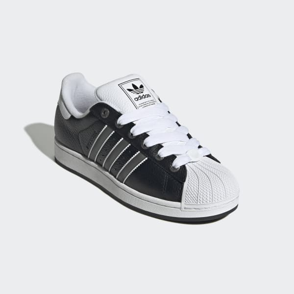 adidas Superstar II Shoes - Black | Free Shipping with adiClub