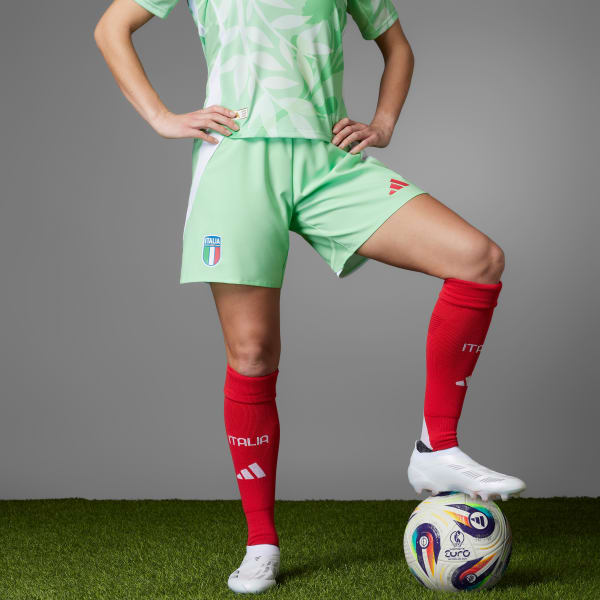 Vert Short Extérieur Italie 25 (Équipe féminine) Authentique