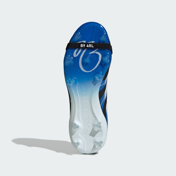 cerná Dětské kopačky Predator Elite JB Fold-Over Tongue Firm Ground