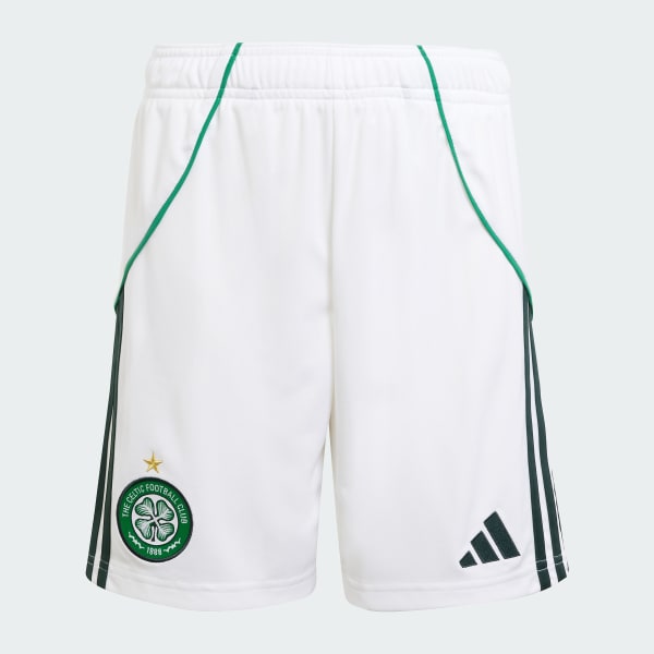 Blanc Short Celtic FC 25/26 Home Enfants