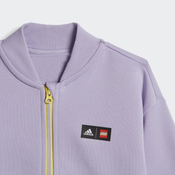 👕 adidas x Classic LEGO® Track Jacket and Pants Set - Purple