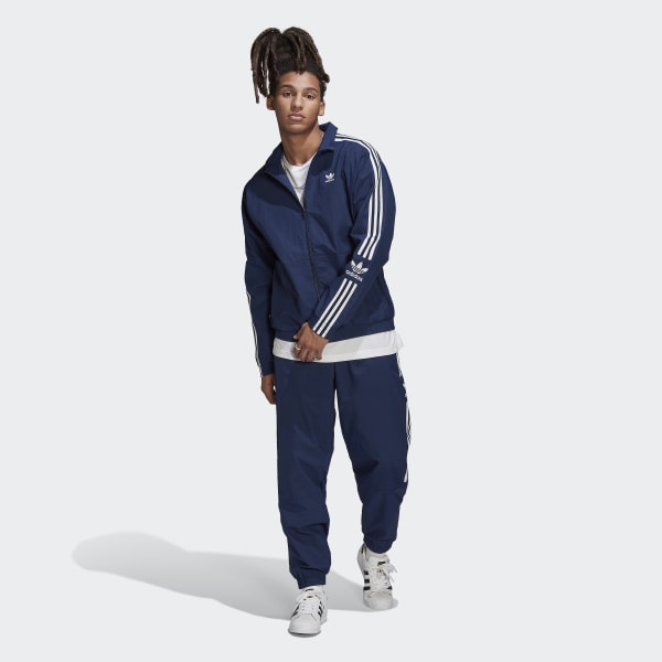 Blue Adicolor Classics Lock-Up Trefoil Track Top LE219