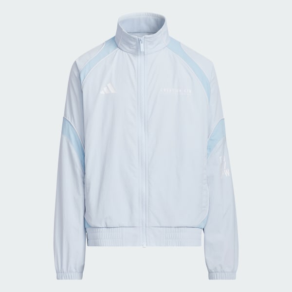 Blue 브랜드 러브 루스 핏 라이트 우븐 재킷 키즈