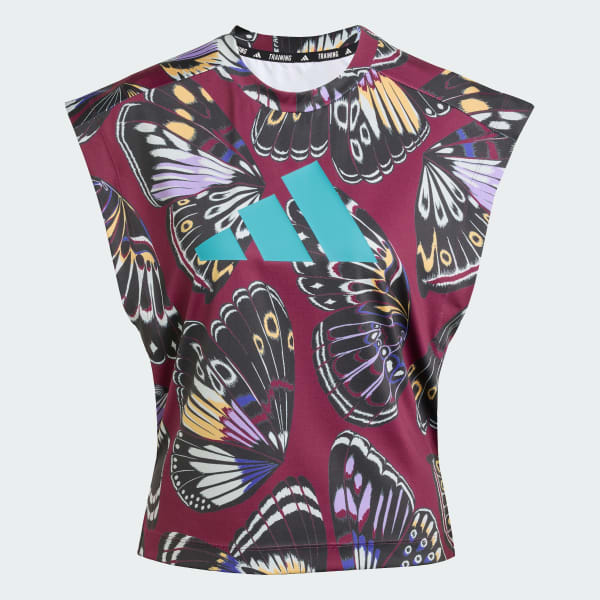 Negro Playera sin mangas de training adidas x FARM Rio