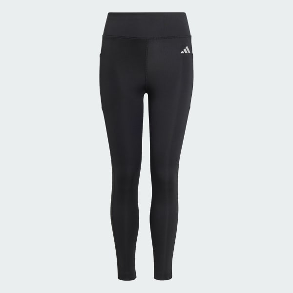 Black Optime 7/8 Leggings Kids