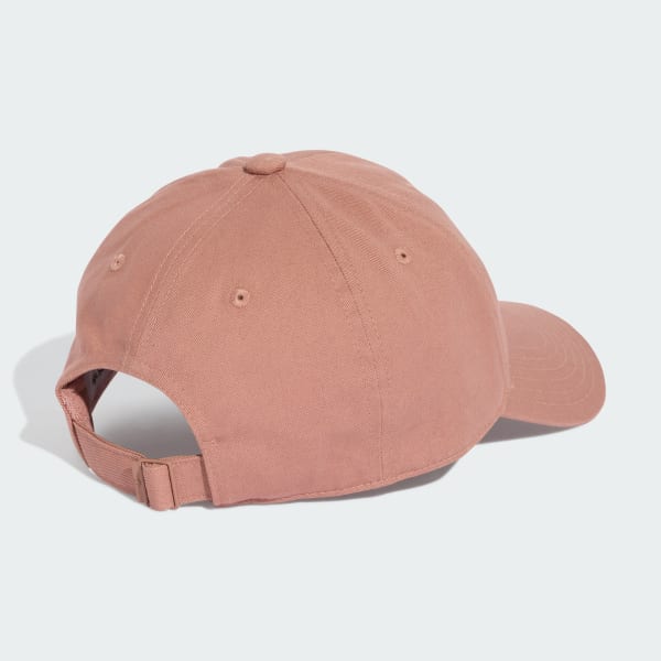 Ροζ Everyday Icons Cap With Tonal Metal Trefoil