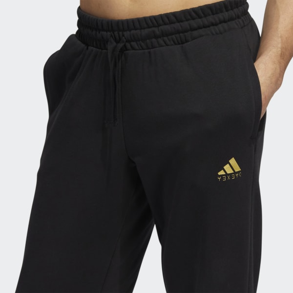 ADIDAS Solid Men Black Track Pants  Buy ADIDAS Solid Men Black Track Pants  Online at Best Prices in India  Flipkartcom