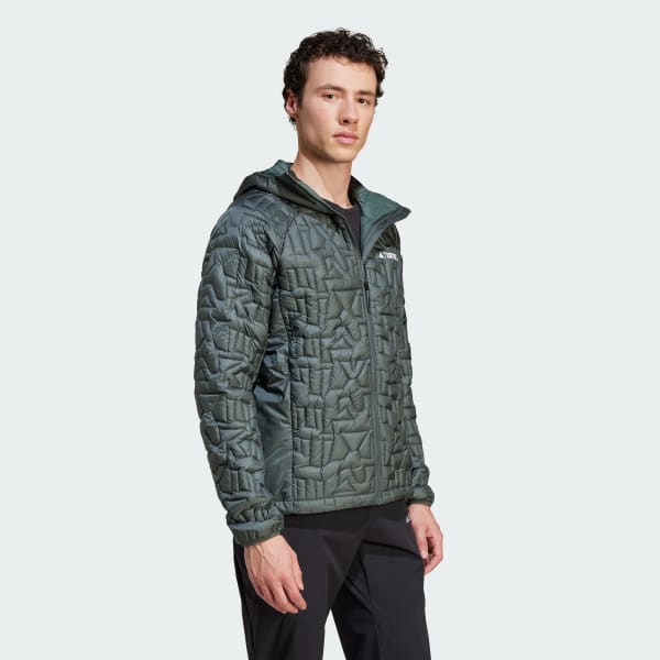 Grey Terrex Xperior PrimaLoft Loose Fill Insulated Hooded Jacket