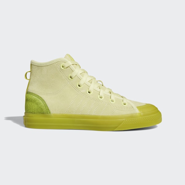 yellow green shoes