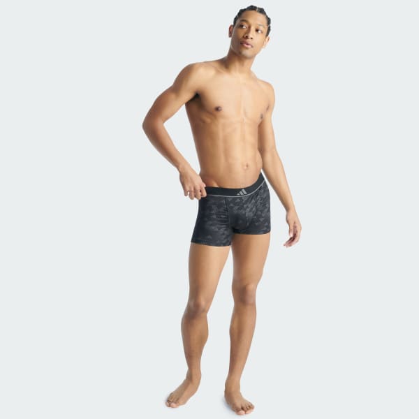 Grau Active Micro Flex Eco Boxershorts, 3er-Pack – Unterwäsche