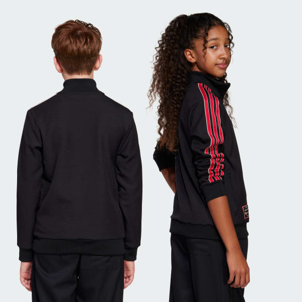 Nero Giacca da allenamento Terrace Icons Junior Manchester United FC