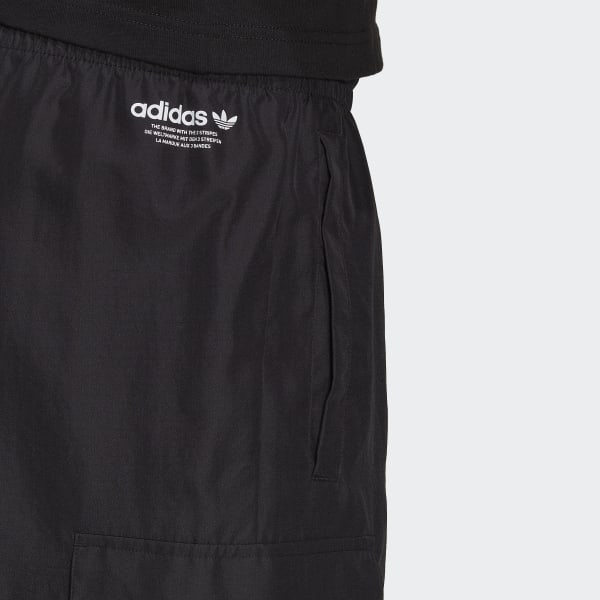 adidas Synthetic Hyperreal Cargo Shorts in Black for Men Mens Clothing Shorts Cargo shorts 