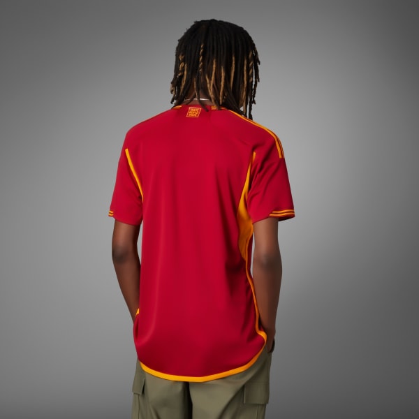 adidas AS Roma 23/24 Home Jersey - Red | Men's Soccer | adidas US