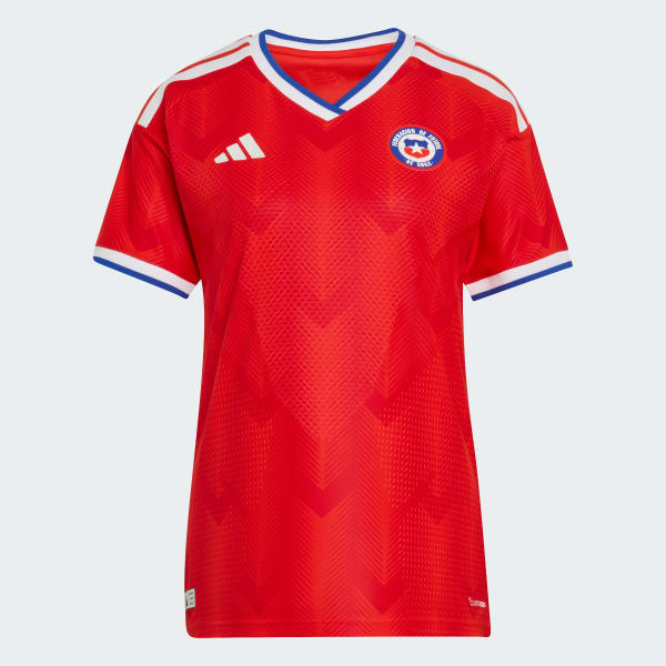 Rojo Camiseta Local Selección Chilena 26 Versión Jugador