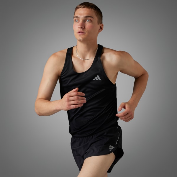 Đen Quần Short Xẻ Gấu Own the Run