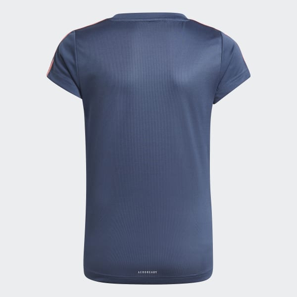 Blue Designed 2 Move 3-Stripes Tee