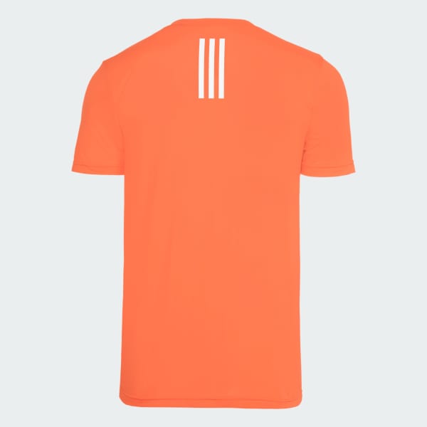 Laranja Camiseta Own The Run 3 Listras