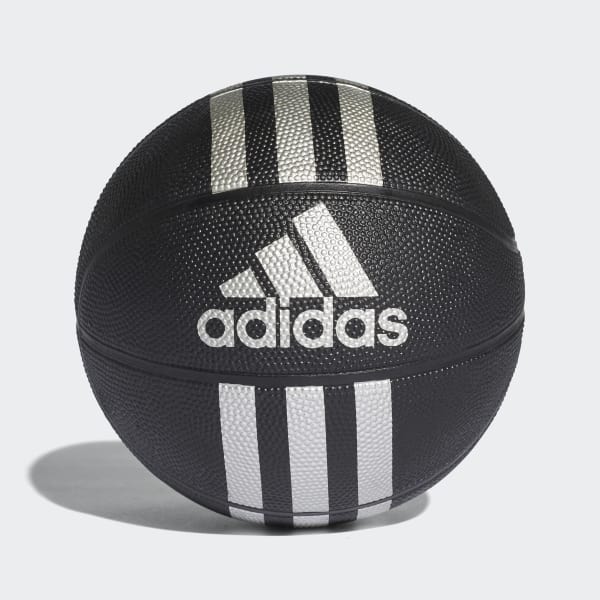 adidas 3-Stripes Mini Basketball - Black | adidas US