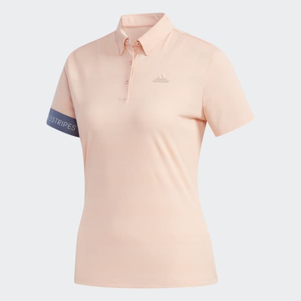 adidas pink golf shirt