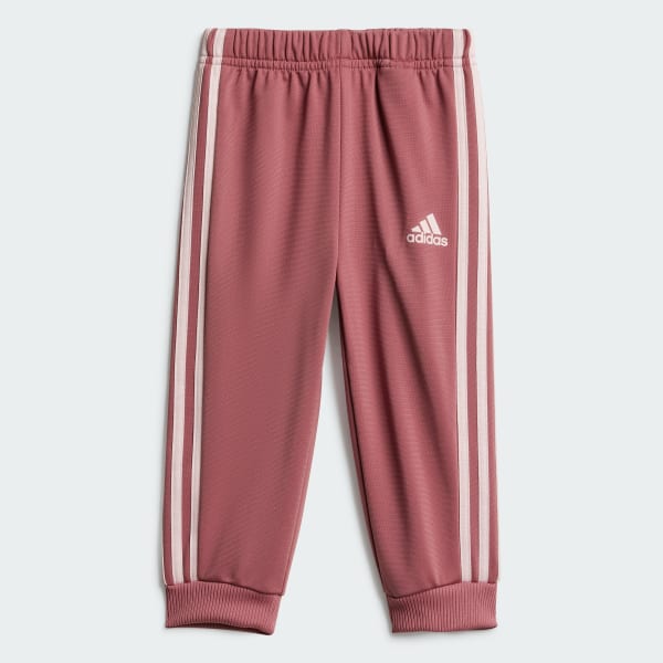 Tuta Tiberio 3-Stripes Colorblock Shiny Infant Rosa adidas