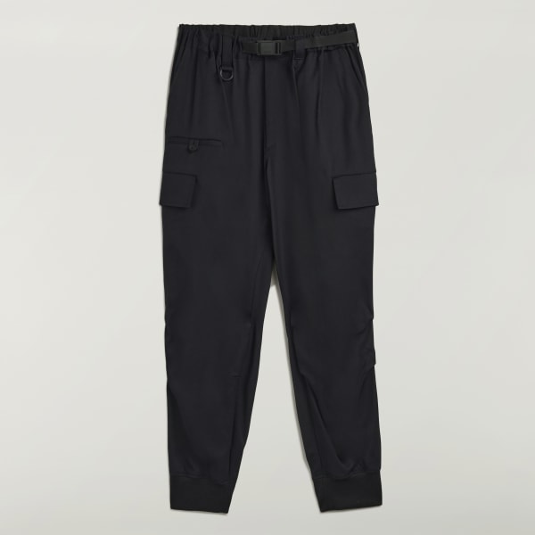 Y-3 ズボン　pants Y-3 ワイスリー ジョガーパンツ Rayon Twill Cuffed Pants レーヨン