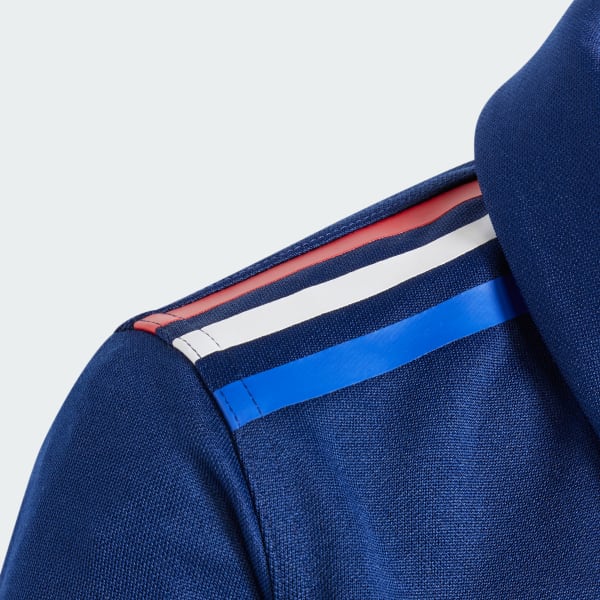 Blau Frankreich Rugby Kids Heimtrikot