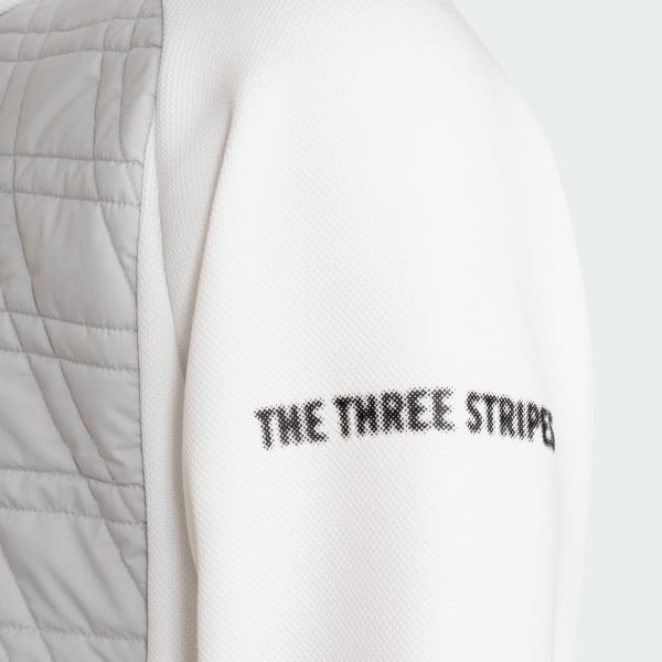 アディダス 【ゴルフ】ファブリックミックスフルジップジャケット