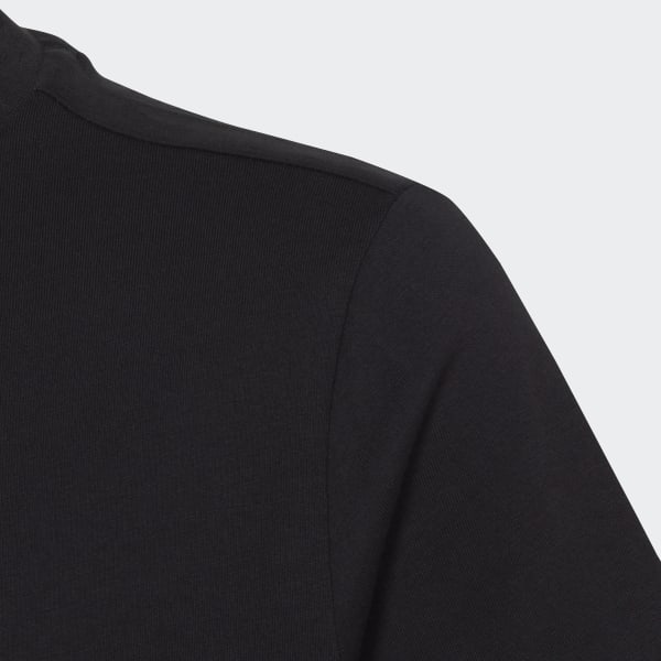 Negro Polera Essentials Big Logo Algodón