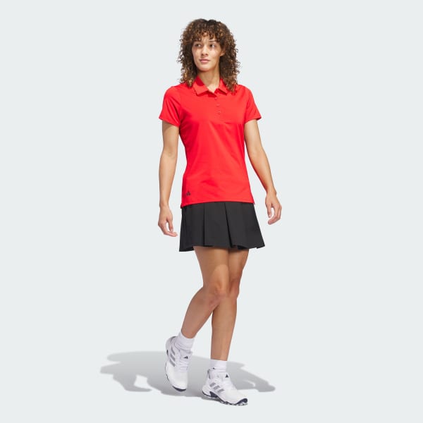 Red Ultimate365 Solid Short Sleeve Polo Shirt