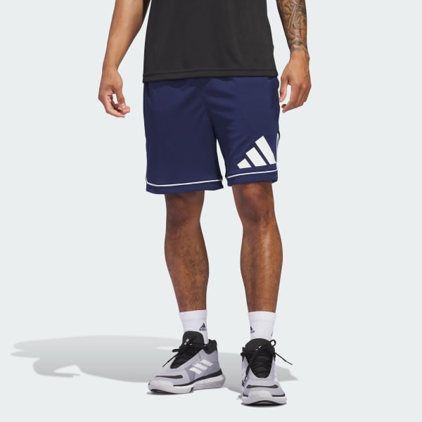 Μπλε adidas Basketball Badge of Sport Shorts
