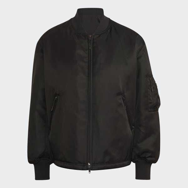 Black Y-3 Classic Tech Twill Bomber Jacket Y7703