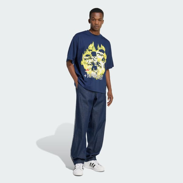 Azul PLAYERA TEAMGEIST MOTO GRAPHIC TEE