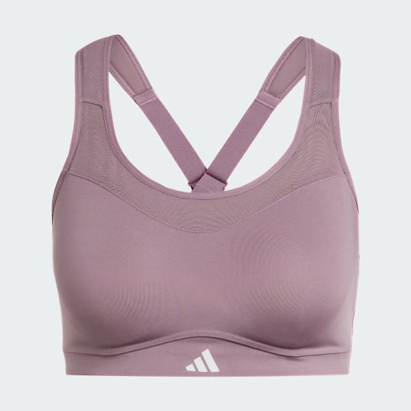 Violeta Top Deportivo TLRD Impact Training Soporte Alto