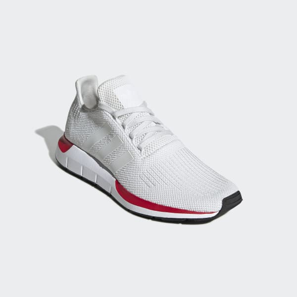 Men's Swift Run Crystal White and Red 