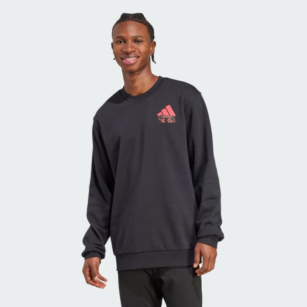 Black Food fortune cookie Graphic Sweatshirt