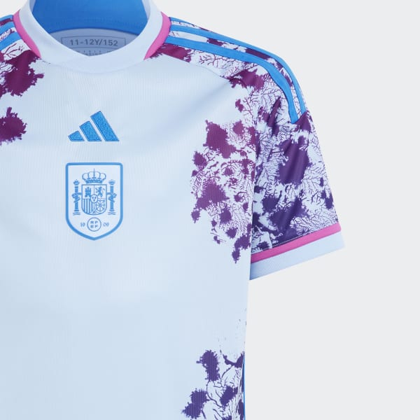 Bleu Maillot Extérieur équipe féminine Espagne 23